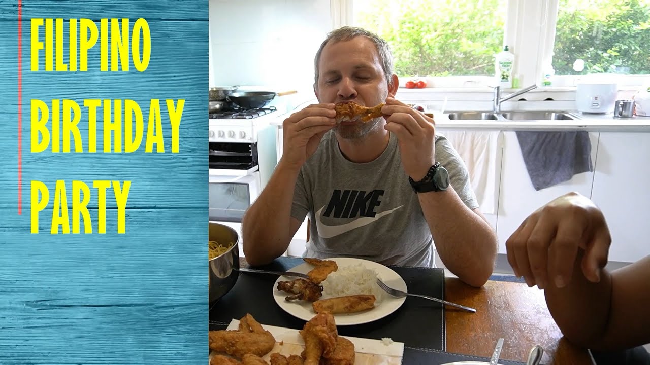 Australian Attended FILIPINO BIRTHDAY PARTY! His reactions will SURPRISE you!!!
