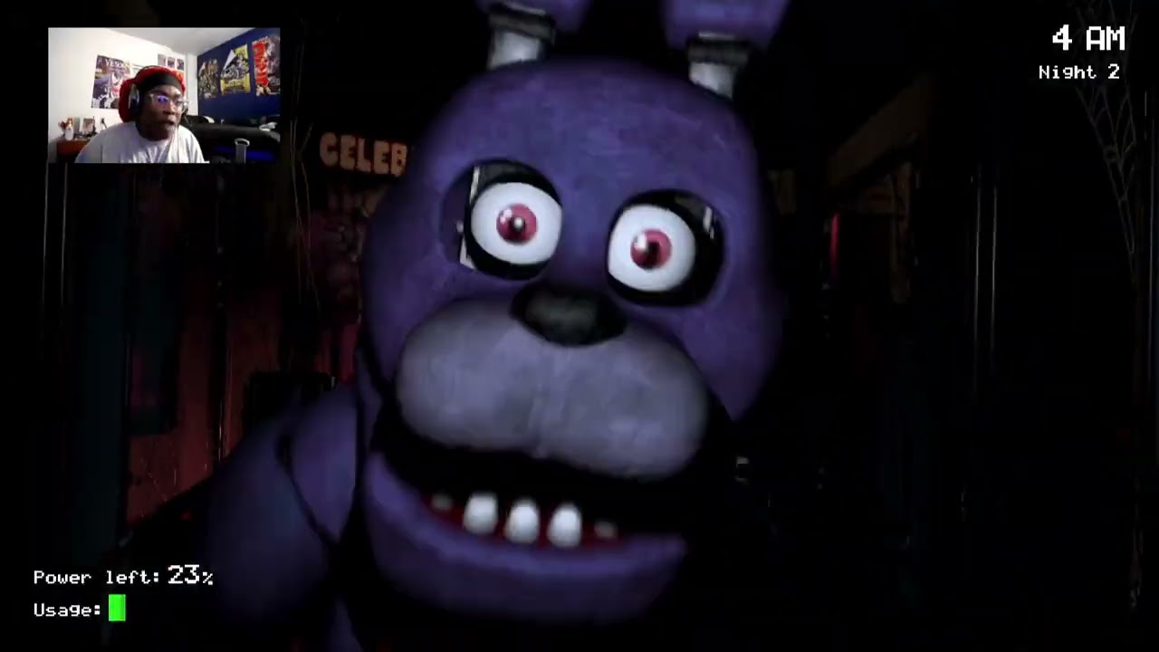 BONNIE WAS APPLYING THA PRESSURE ON ME FR (five nights at freddys)
