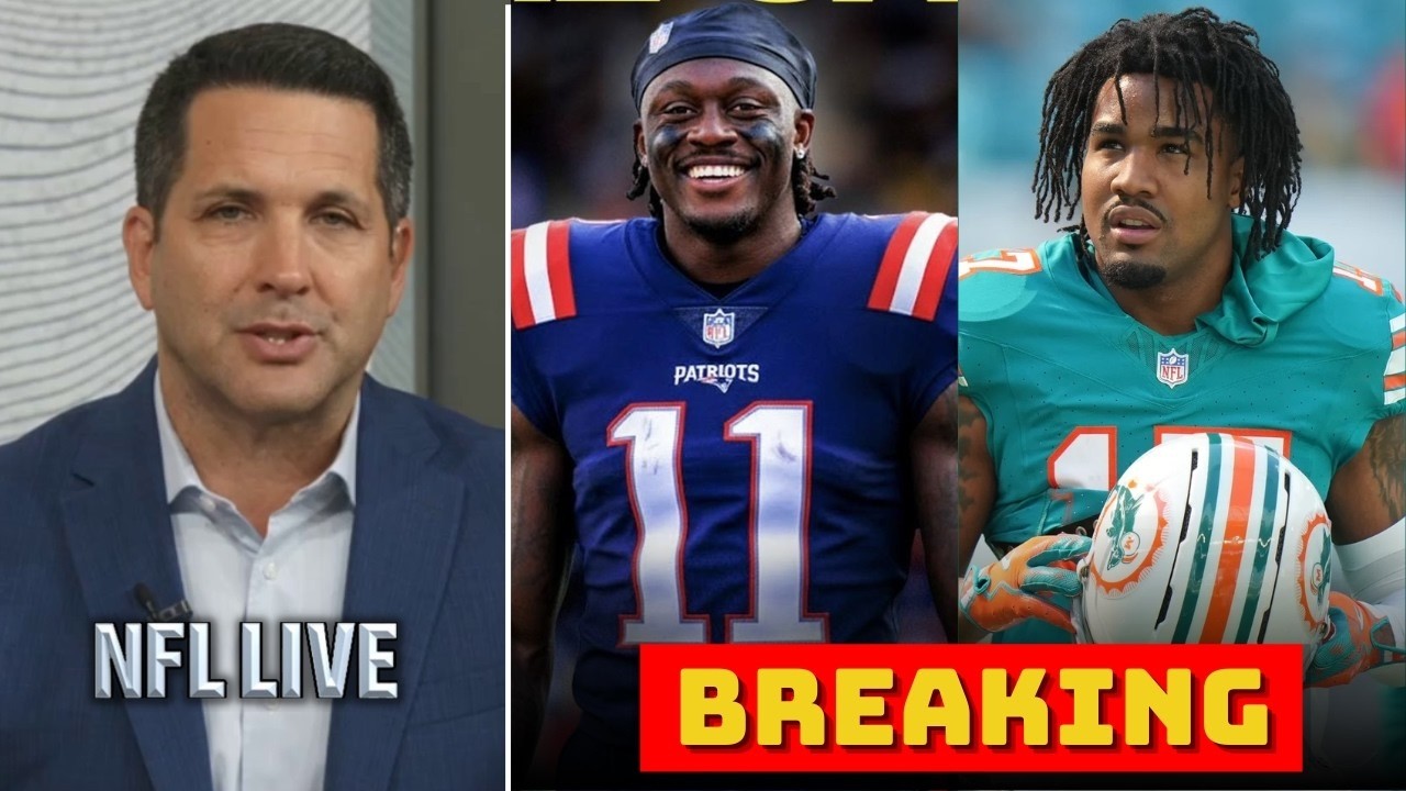 NFL LIVE | Adam Schefter BREAKING: Eagles ask Pats 2 1st-rd pick for AJ Brown after Waddle trade
