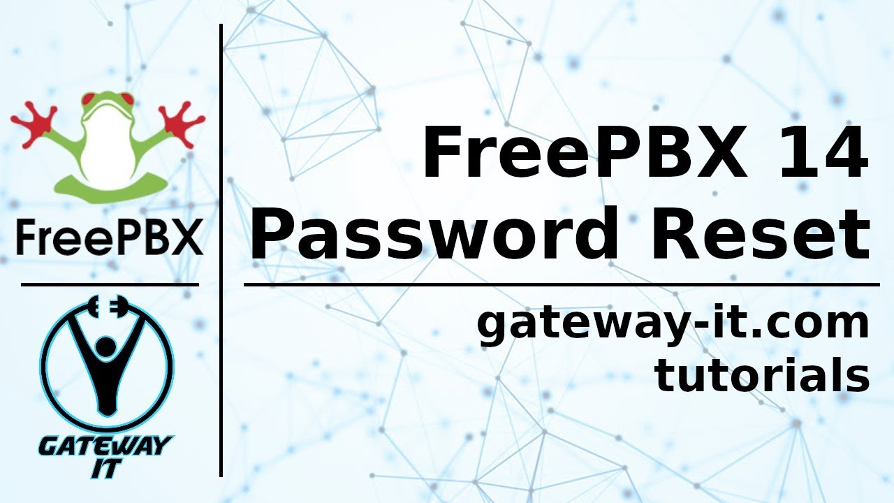 FreePBX 14 &mdash; сброс пароля