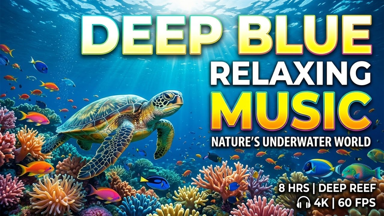 Deep Ocean Peace 🌌 • Soothing Relaxation Music for Sleep 😌 • Soft Waves and Serenity 🌙