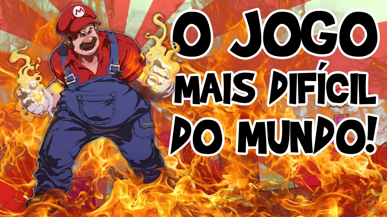 O JOGO MAIS DIF&Iacute;CIL DO MUNDO! - SUPER MARIO FROM HELL (+12)
