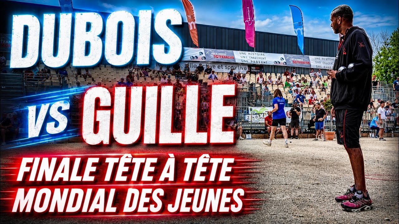 FINALE T&Ecirc;TE &Agrave; T&Ecirc;TE JUNIOR : Dylan Dubois Vs Quentin Guille (Romans 2024) #petanque