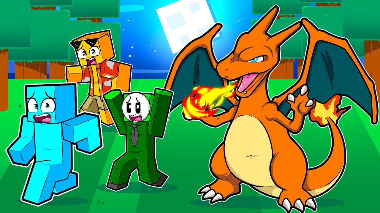 Eu Preciso Caçar Mais Pokemons no Minecraft!