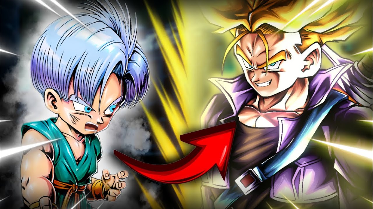 Using EVERY Form of Trunks in Dragon Ball LEGENDS!
