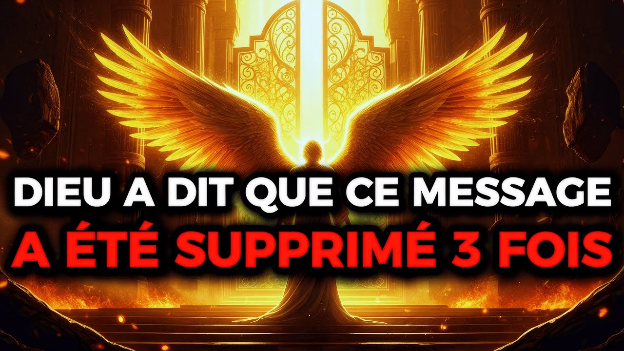 &Eacute;LU, DIEU T&rsquo;A LAISS&Eacute; CETTE DERNI&Egrave;RE NOTE &ndash; MESSAGE FINAL AUX &Eacute;LUS !