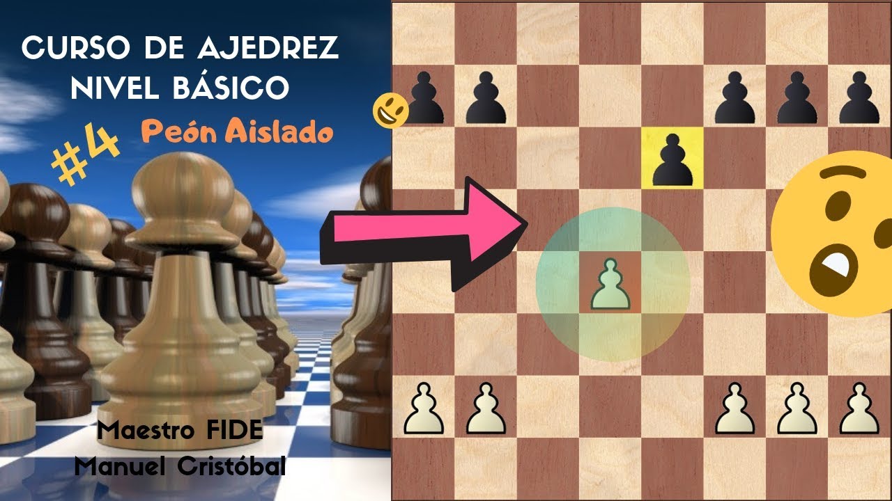 Curso de Ajedrez Nivel Básico - Capítulo [#4] Estructura Peón Aislado