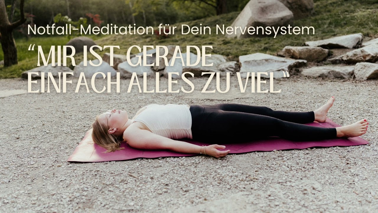 ⚓️  Notfall-Meditation: Nervensystem beruhigen in akuten Momenten 🫧