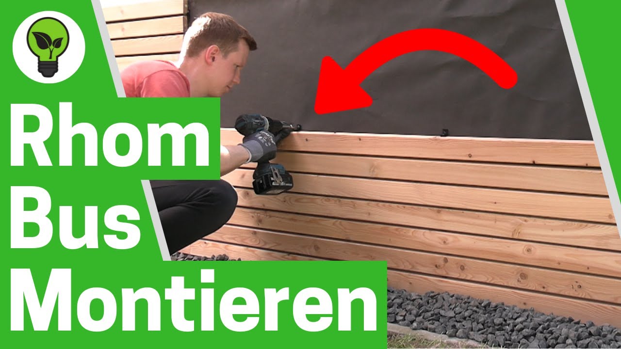 Rhombusleisten Montieren ✅ ULTIMATIVE ANLEITUNG: Wie Fassade mit Rhombus Selber Richtig Verkleiden?