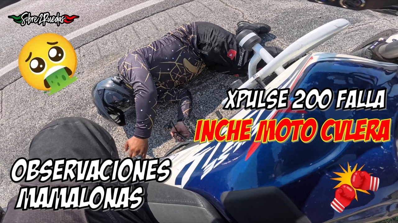 Xpulse 200 FALLA ELECTRICA⚡ II PV4zos entre AUTOS 🥊 II Hotelazo&hearts;️ -S2R-