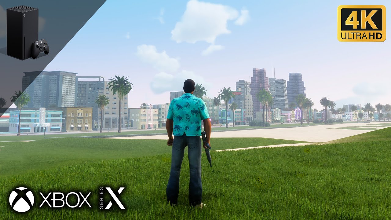 GTA Vice City: The Definitive Edition - Xbox Series X Gameplay 4K
