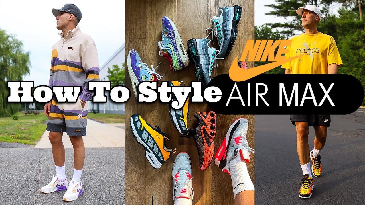 Как подобрать кроссовки Nike Air Max DN, 90, 95, Plus, SNDR — образы на ногах