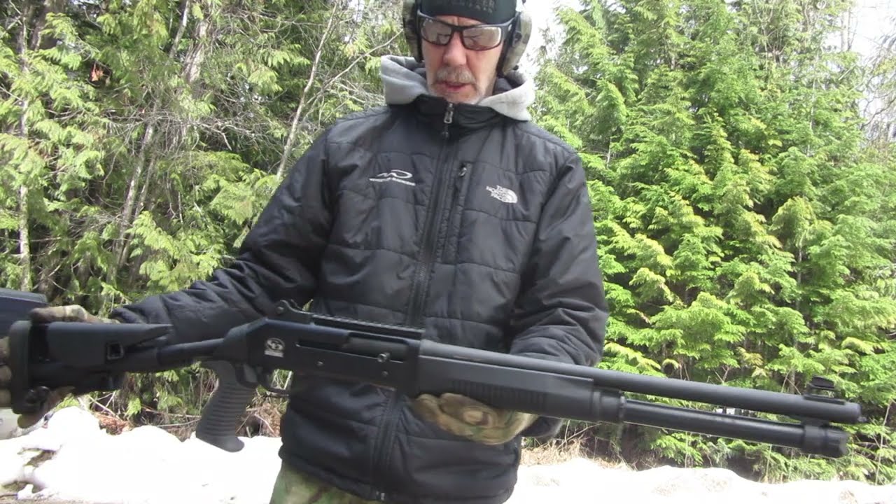 Charles Daly M4 Clone. Test Firing. Different Loads and Shot.