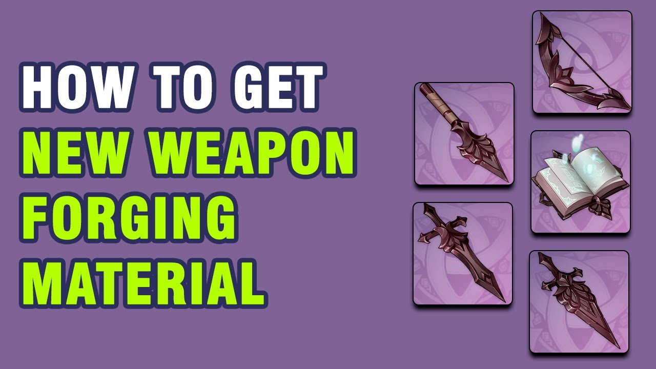 How To Get New Weapon Forging Material - Midlander Billets Sumeru【Genshin Impact】