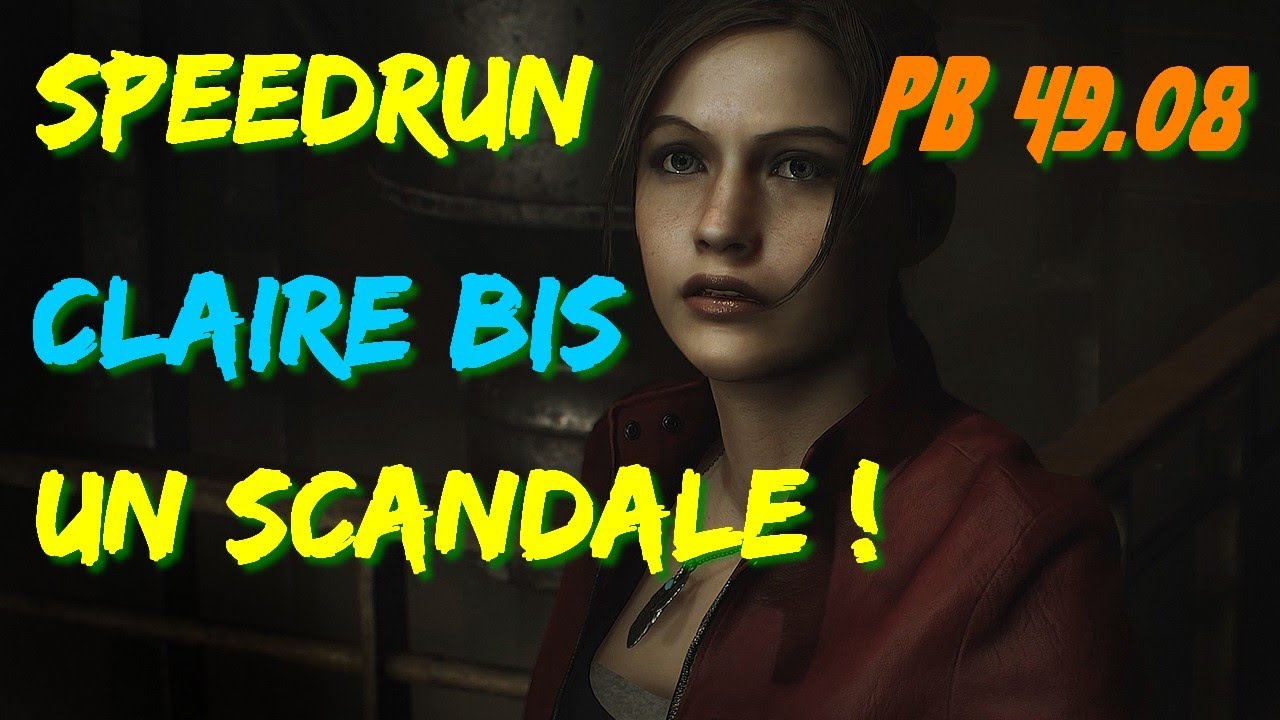 👣[SPEEDRUN]👣|Claire Bis|✨PB : 49.08✨RESIDENT EVIL 2 Remake (28/04/2021)
