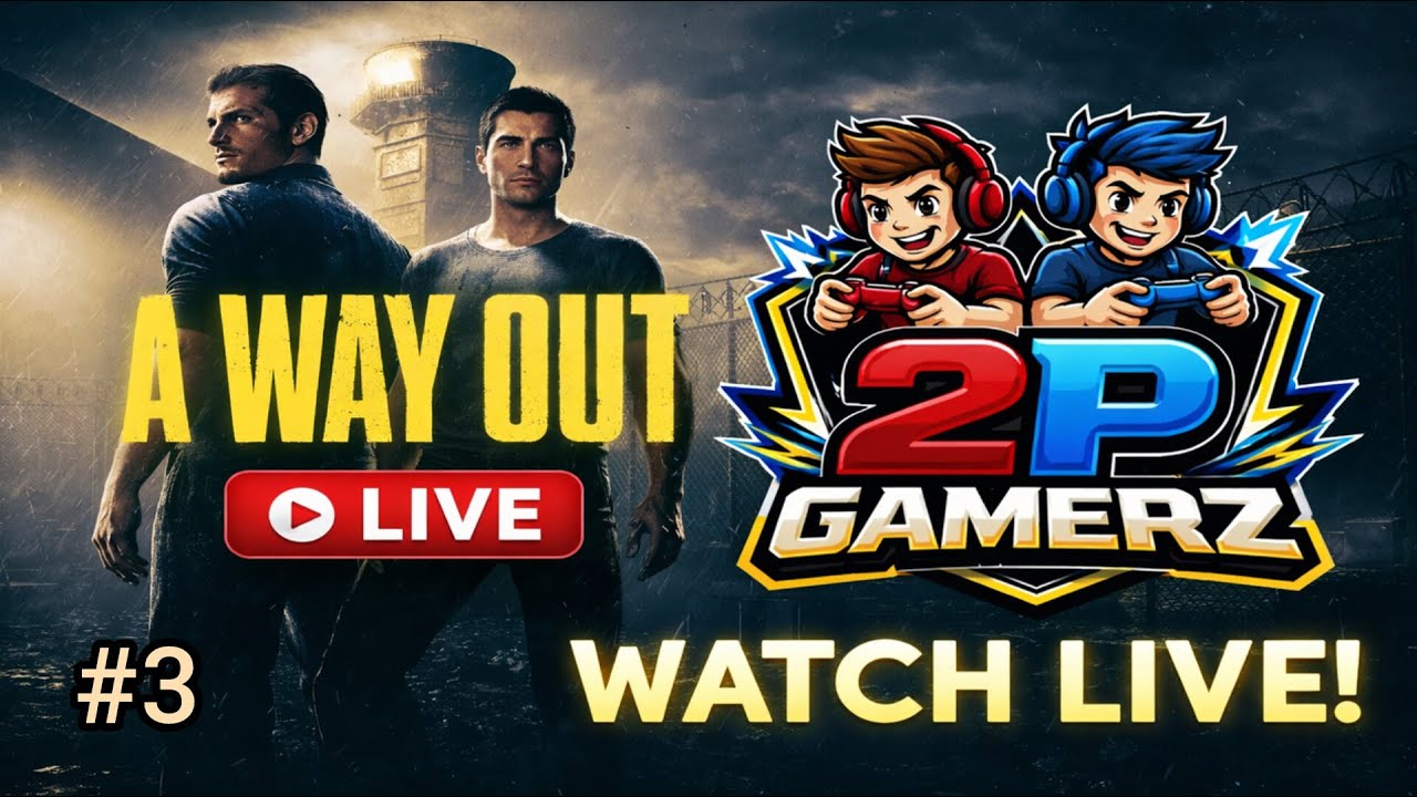 A WAY OUT Walkthrough Gameplay Part 3 Fugitives on the run | 2P gamerz