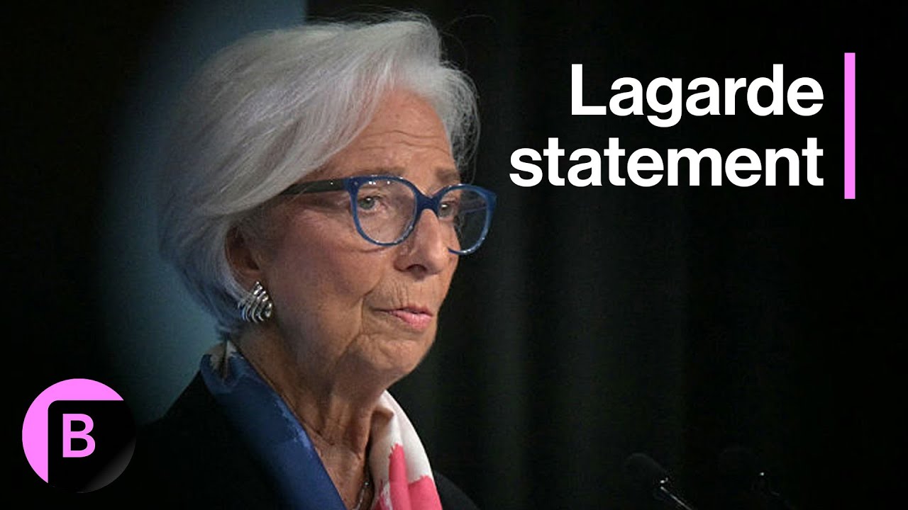 ECB Decision: Lagarde on Inflation, Interest Rates, Global 'Drag'
