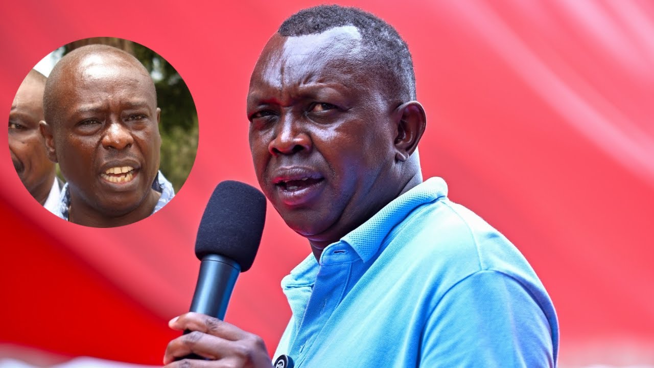 TUWACHE UKABILA! Oscar Sudi goes ballistic as he roars at Gachagua's Mathira backyard!!
