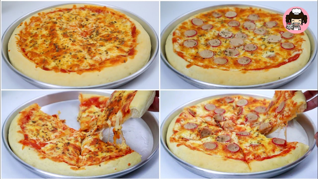1/4 KG TEPUNG BISA DIBUAT 2 LOYANG PIZZA SEDERHANA HOME MADE