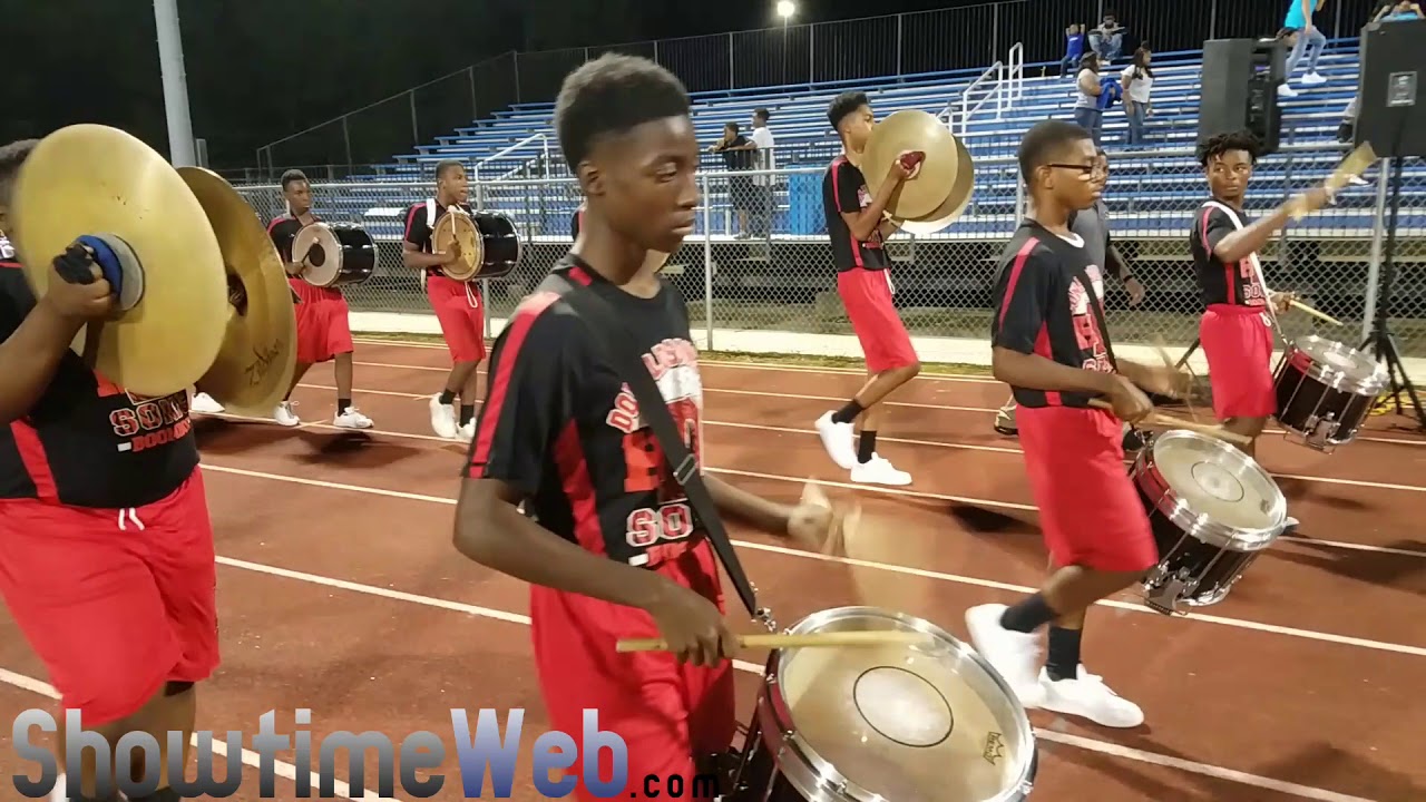 Bands Marching In - 2017 Northeast High BOTB