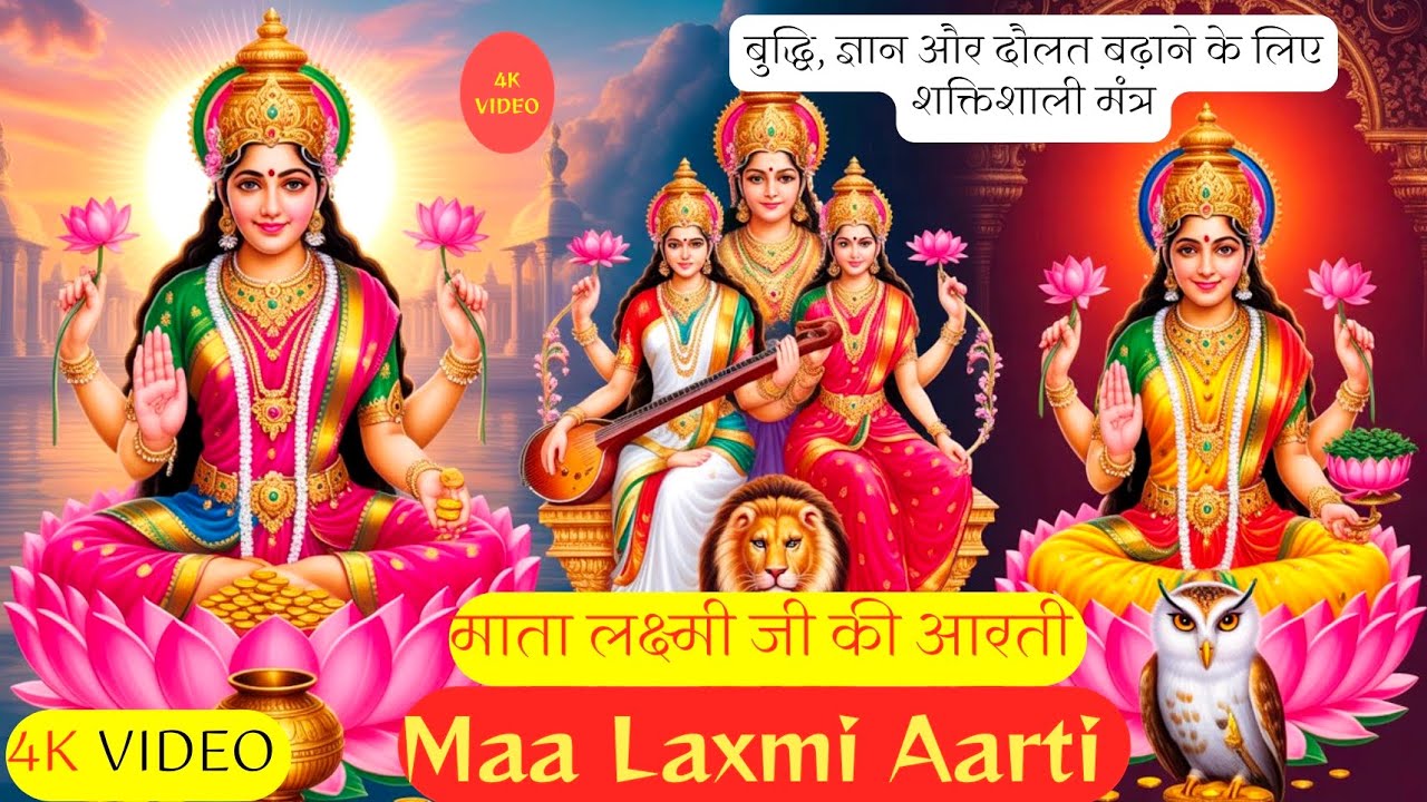 ॐ जय लक्ष्मी माता आरती | Om Jai Lakshmi Mata Aarti | लक्ष्मी जी की आरती 