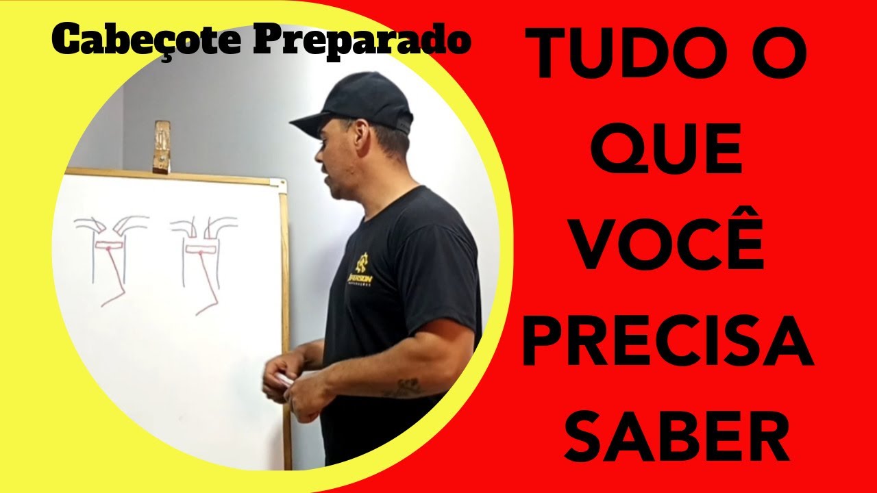 Um pouco de cabeçote preparado