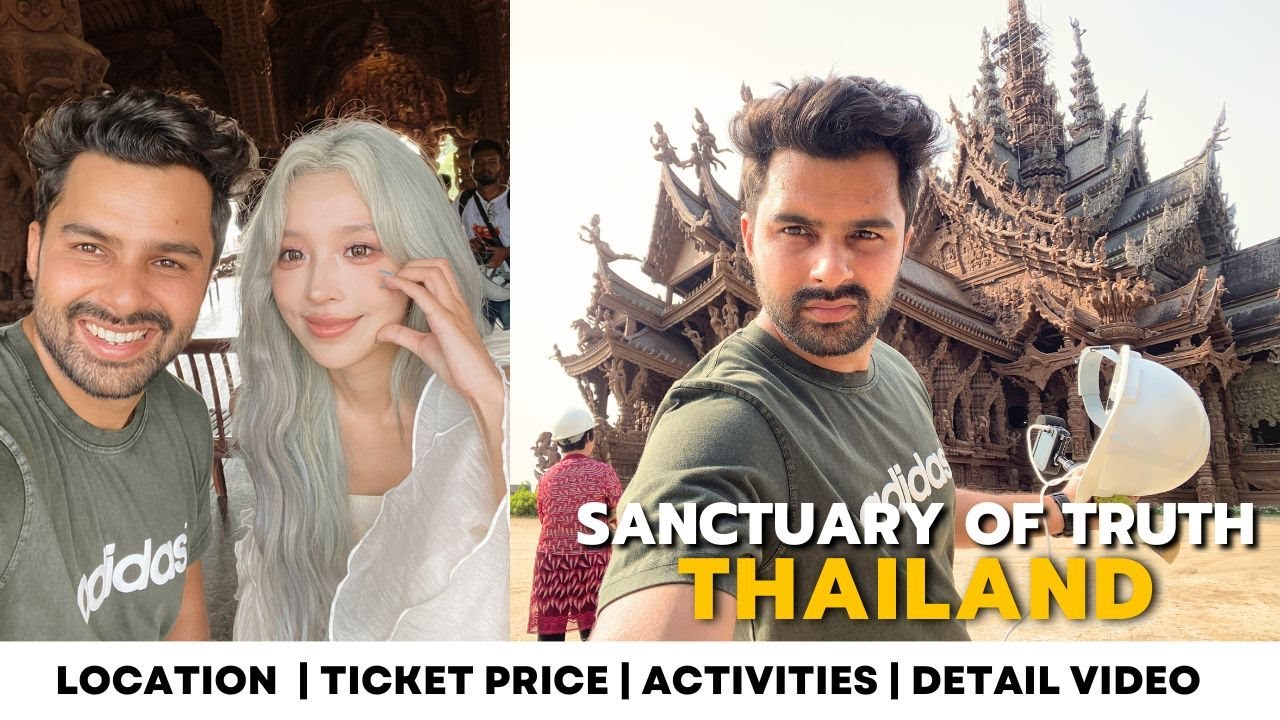 Sanctuary of Truth Pattaya | Must Visit Place In Thailand | 