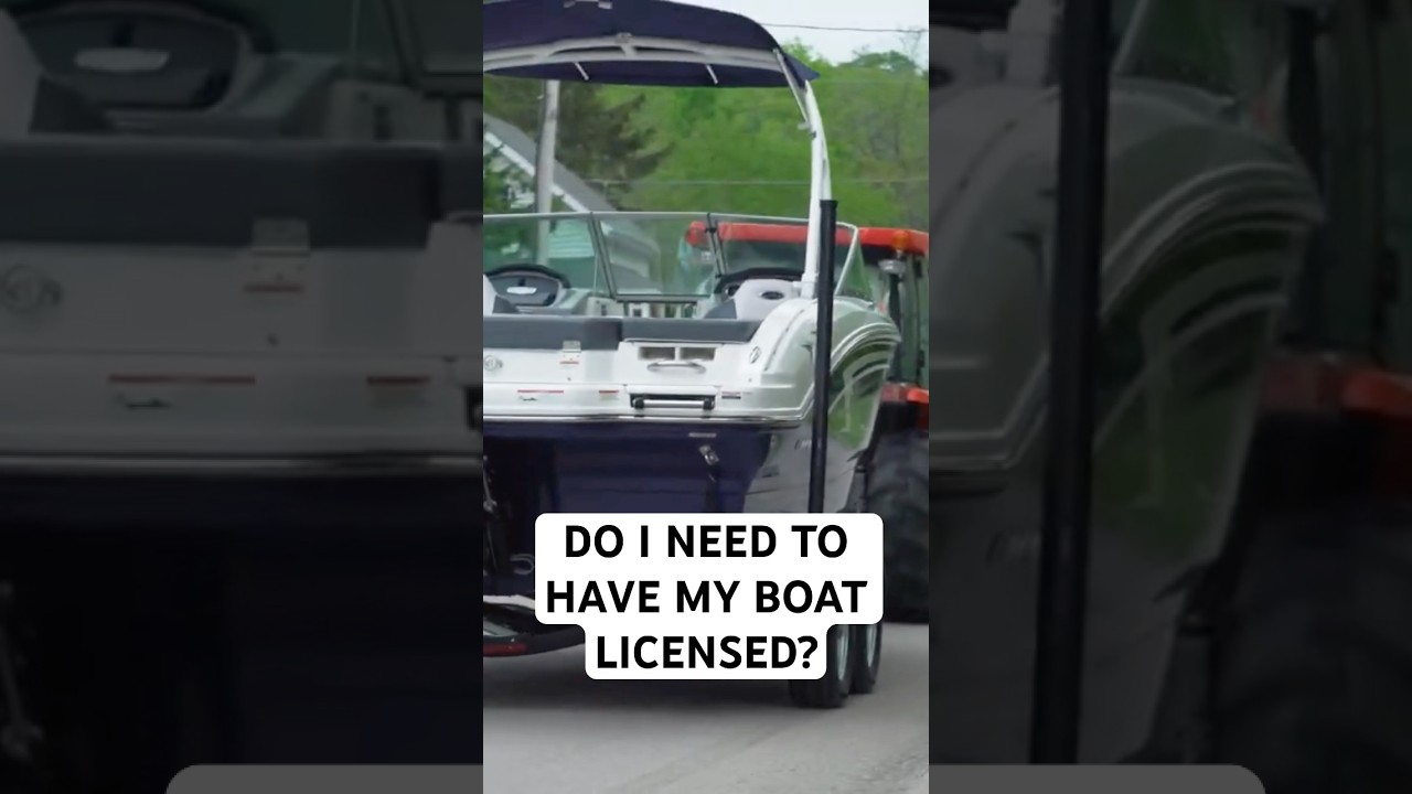 Does my boat need to be licensed? #boat #shorts #boating #license