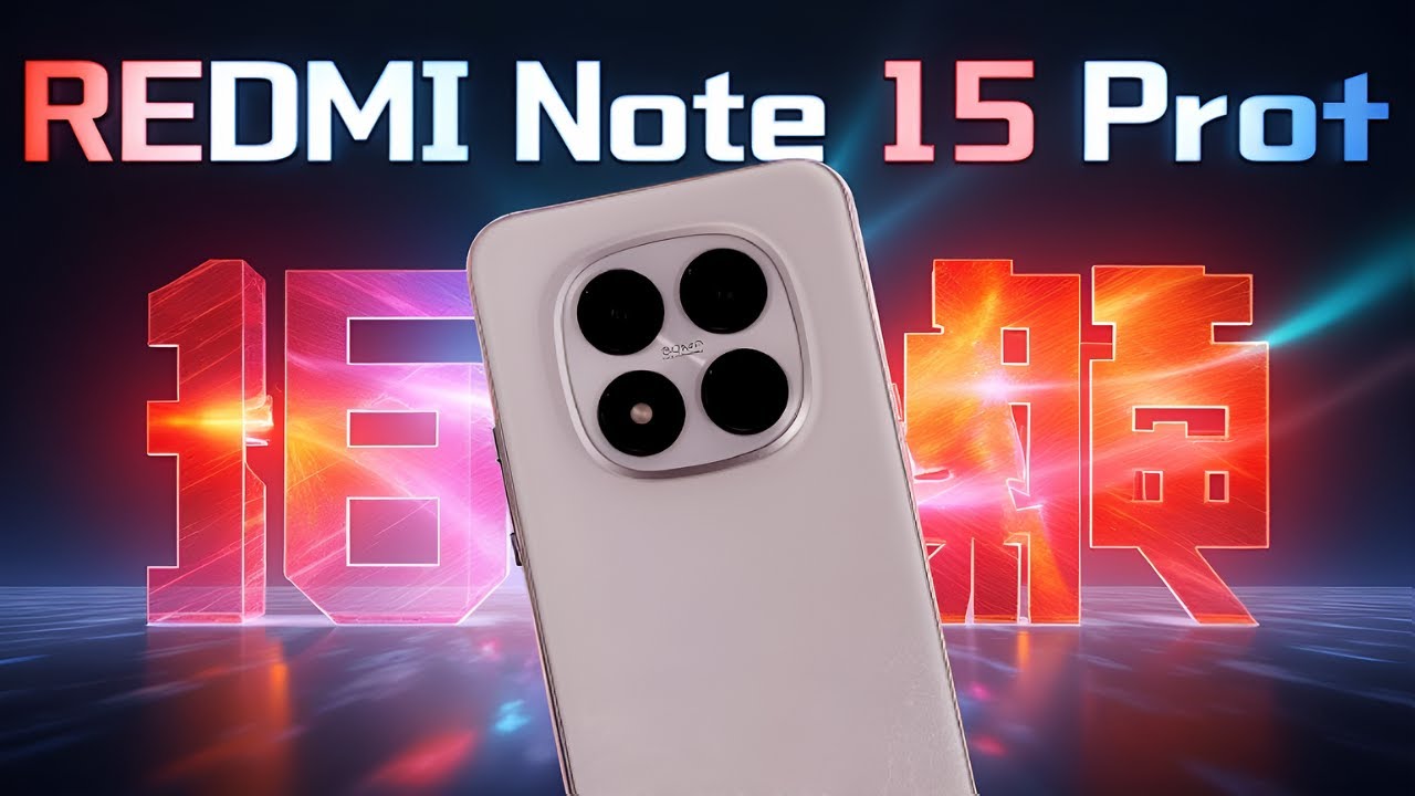 📱Redmi Note 15 Pro+ 开箱及上手评测 - 防水防摔！做工扎实！耐用性测试🔥