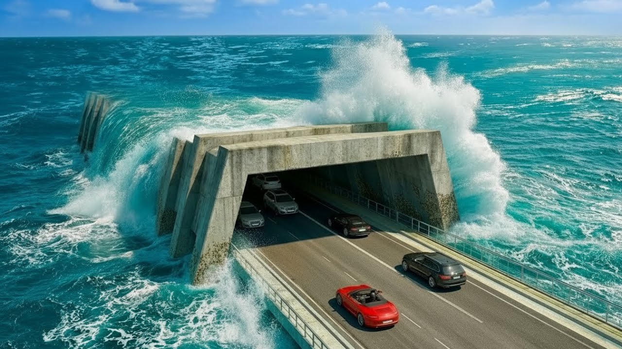 They Built a Tunnel Under the Ocean 😱 Inside the $15 BILLION Channel Tunnel Unbelievable Engineering