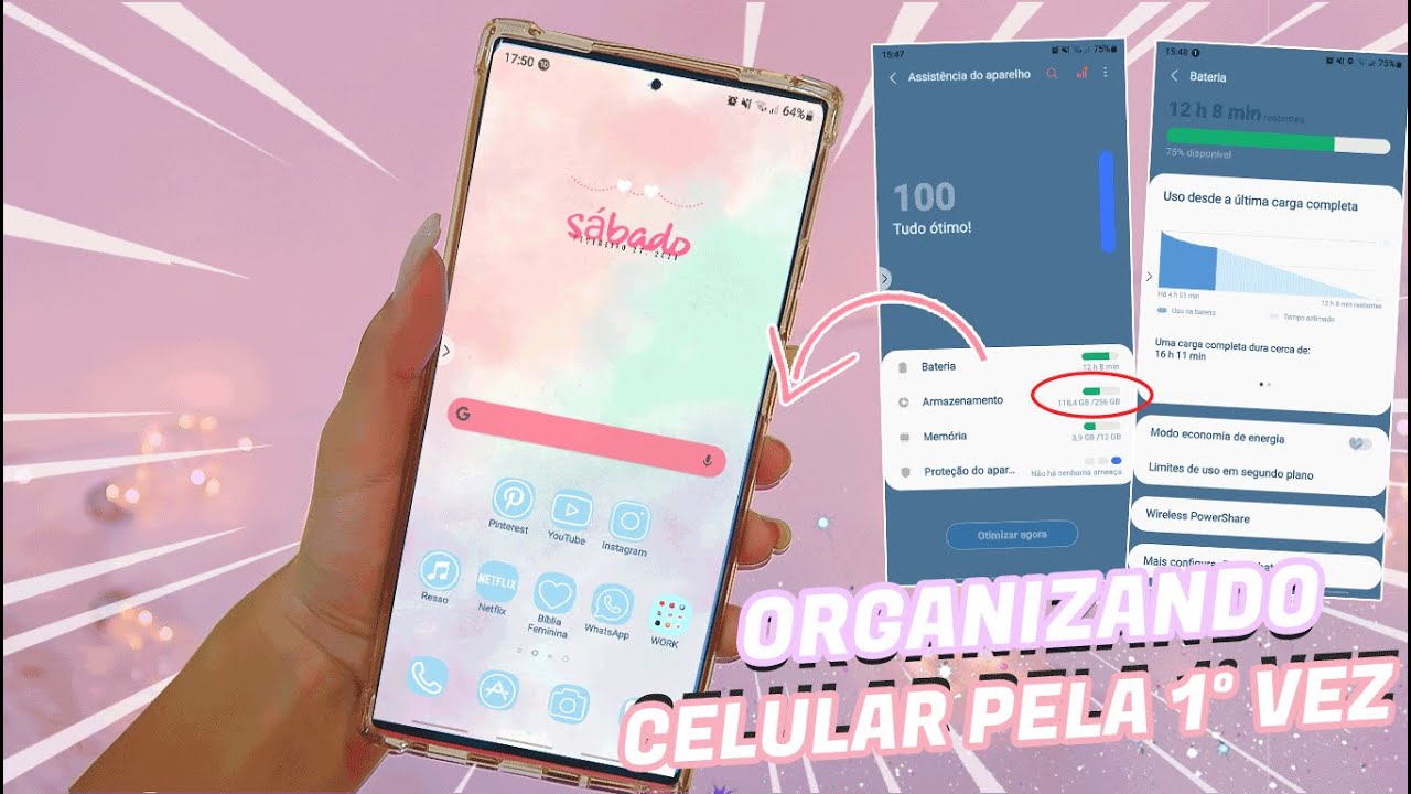 FAXINA NO CELULAR!! NOTE 20 ULTRA | 10 DICAS