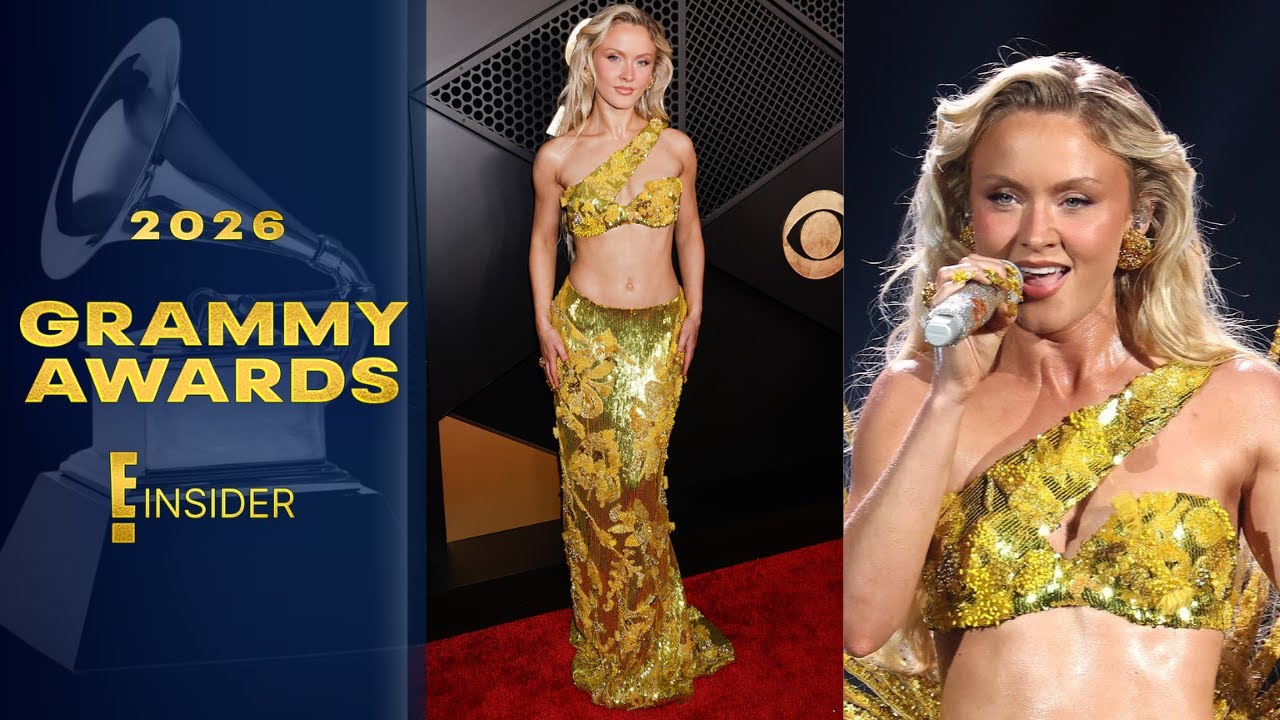 Zara Larsson's Hand-Beaded Grammys 2026 Look | E! Insider