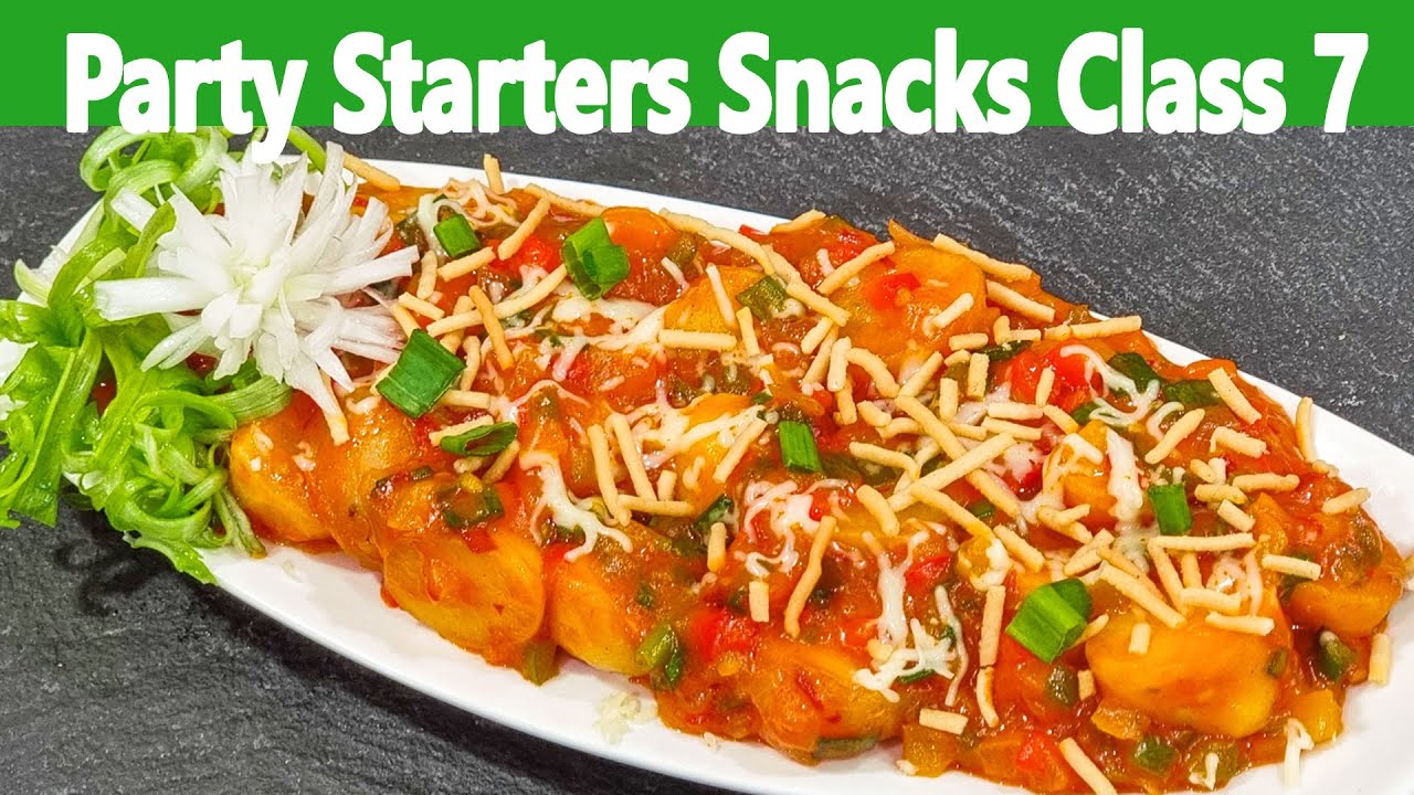 Party Starters Snacks Free Class 7 | Manisha Bharani Kitchen