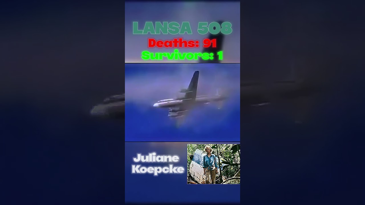 Sole Survivors of Plane Crashes #shorts #aviation