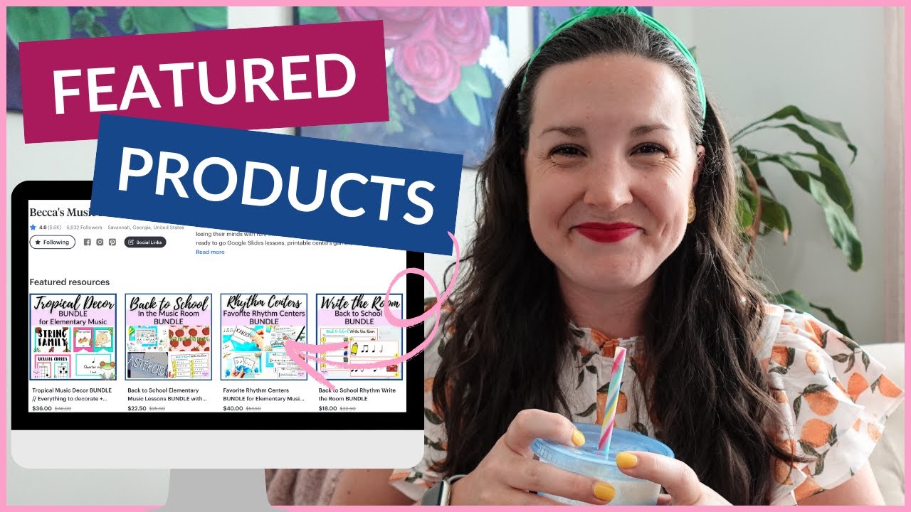 How to Pick Your FEATURED PRODUCTS on TPT
