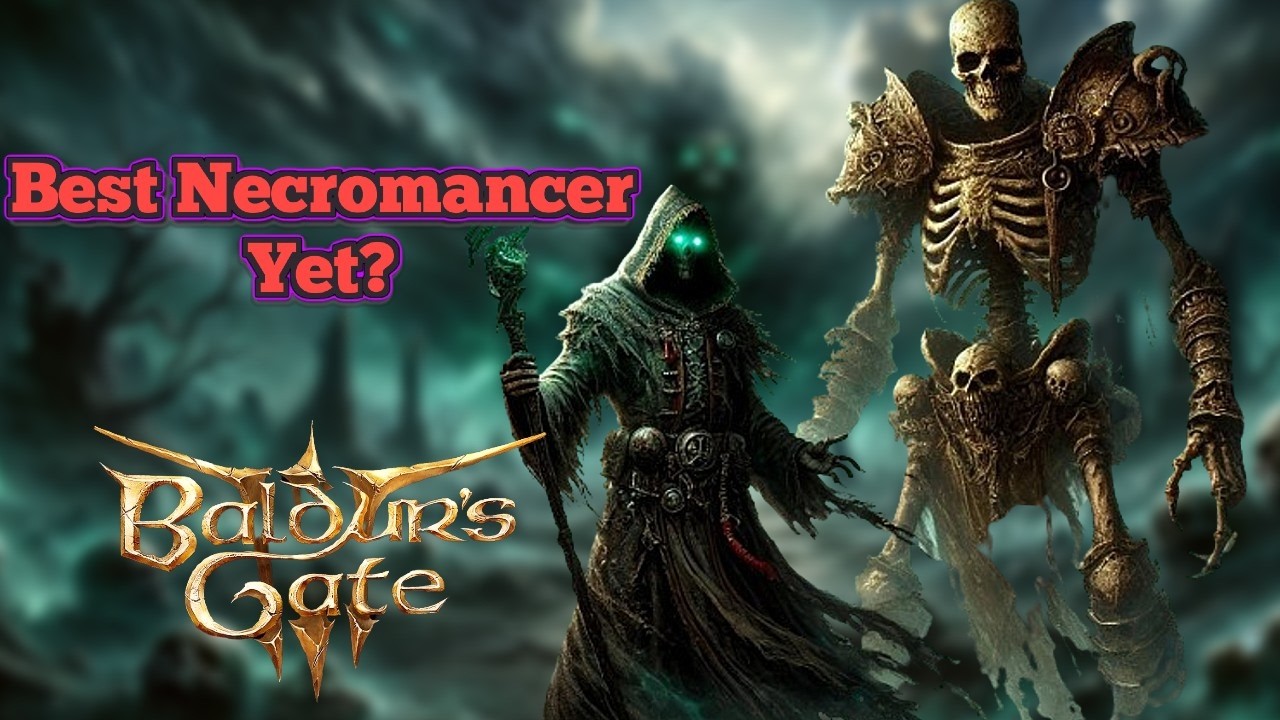 The Best Necromancer Mod Yet? | Baldur's Gate 3 Dread Overlord Warlock Build
