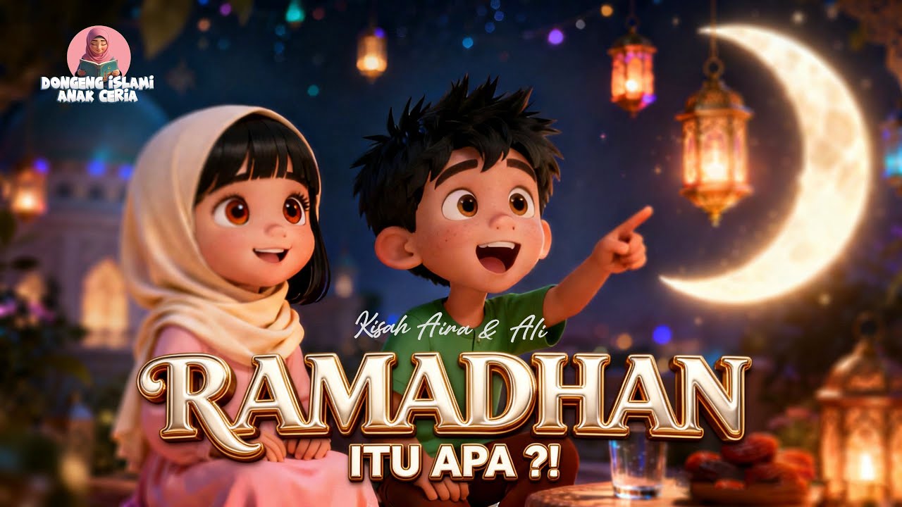 Apa Itu Bulan Ramadhan? 🌙 Cerita Anak Islami Aira & Ali | Belajar Puasa dengan Bahagia