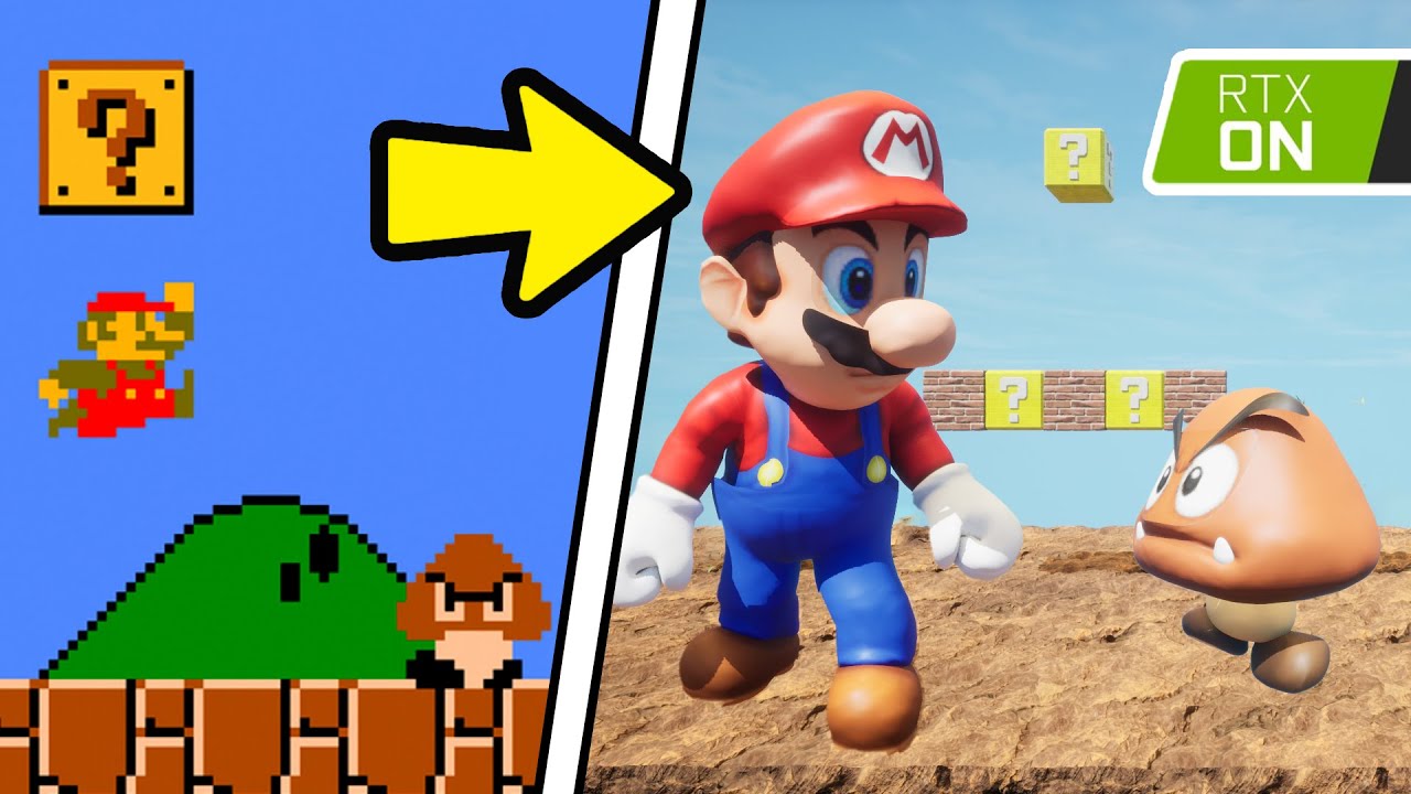He creado SUPER MARIO BROS en Unreal Engine (me denunciará Nintendo?)