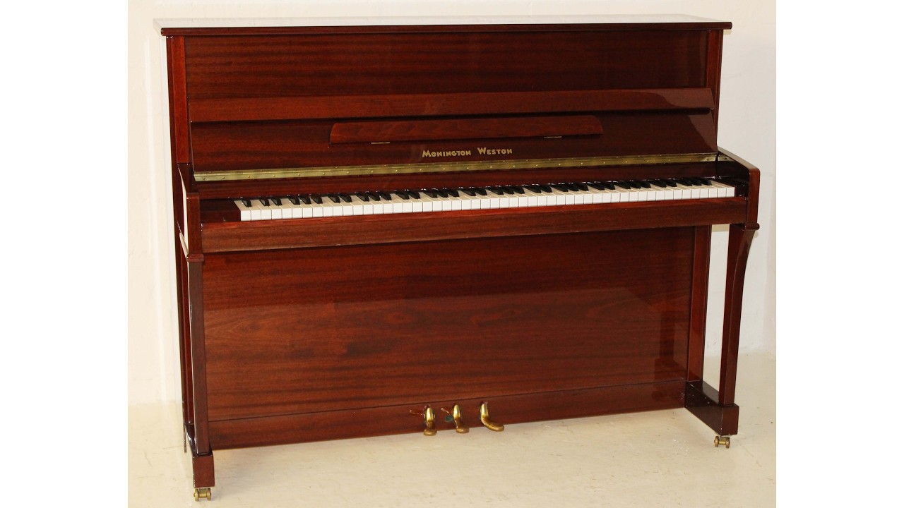 Monington & Weston 110cm traditional upright piano M31834 playing Sonata in A major K331 by Mozart