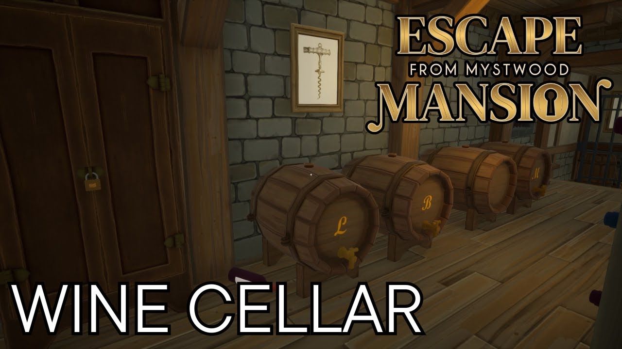 Escape From Mystwood Mansion - WINE CELLAR