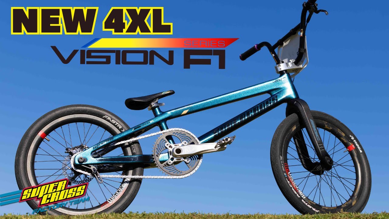 NEW 4XL Vision F1 Build Overview | Oliver Moran's 2025 Pro BMX Race Bike