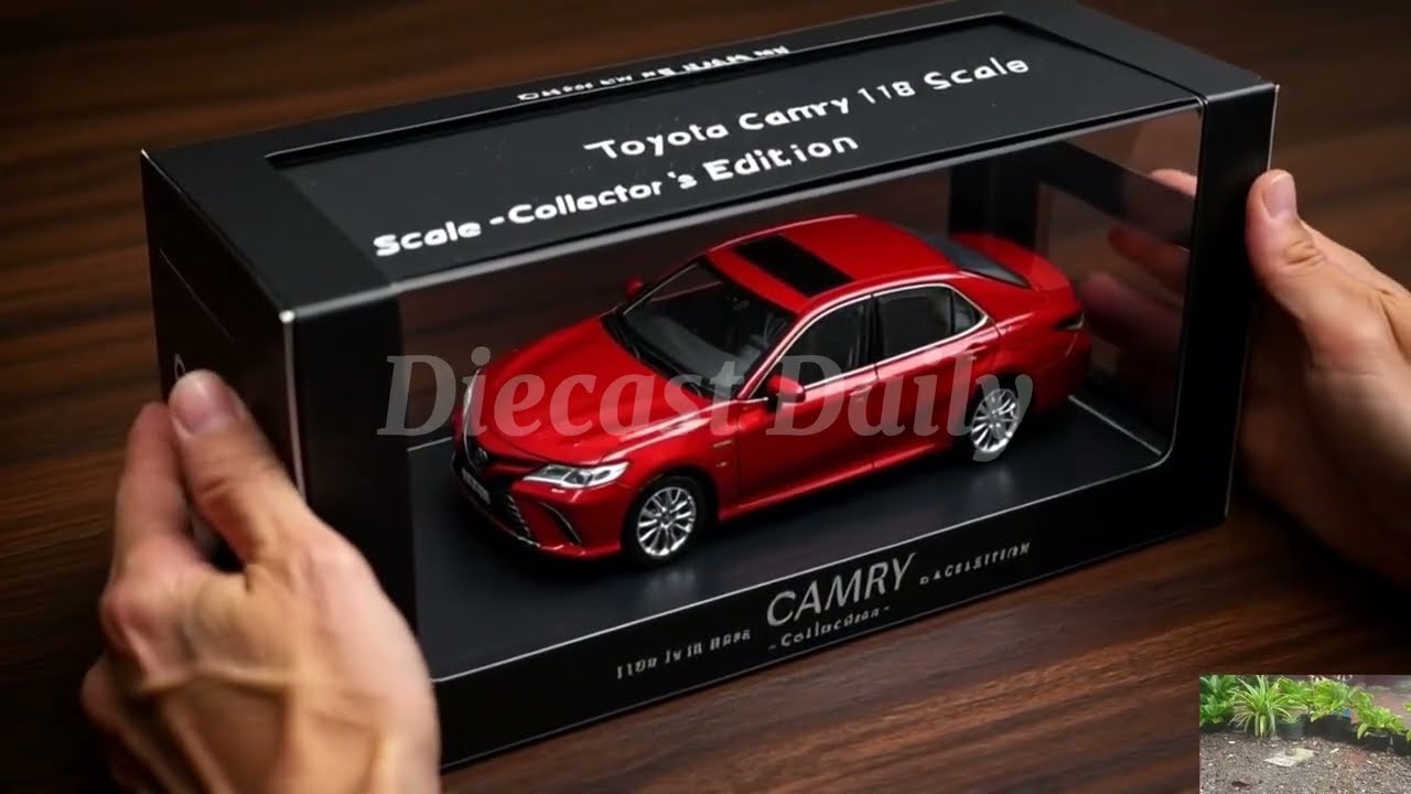Unboxing of Toyota Camry 1:18 Scale Diecast (Highly Detailed Toyota Camry diecast Model)