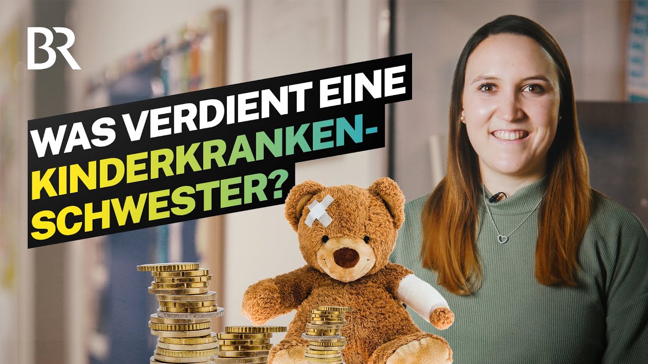 Angestellt in der Psychiatrie: Kinderkrankenschwester Alltag & Gehalt | Lohnt sich das? | BR