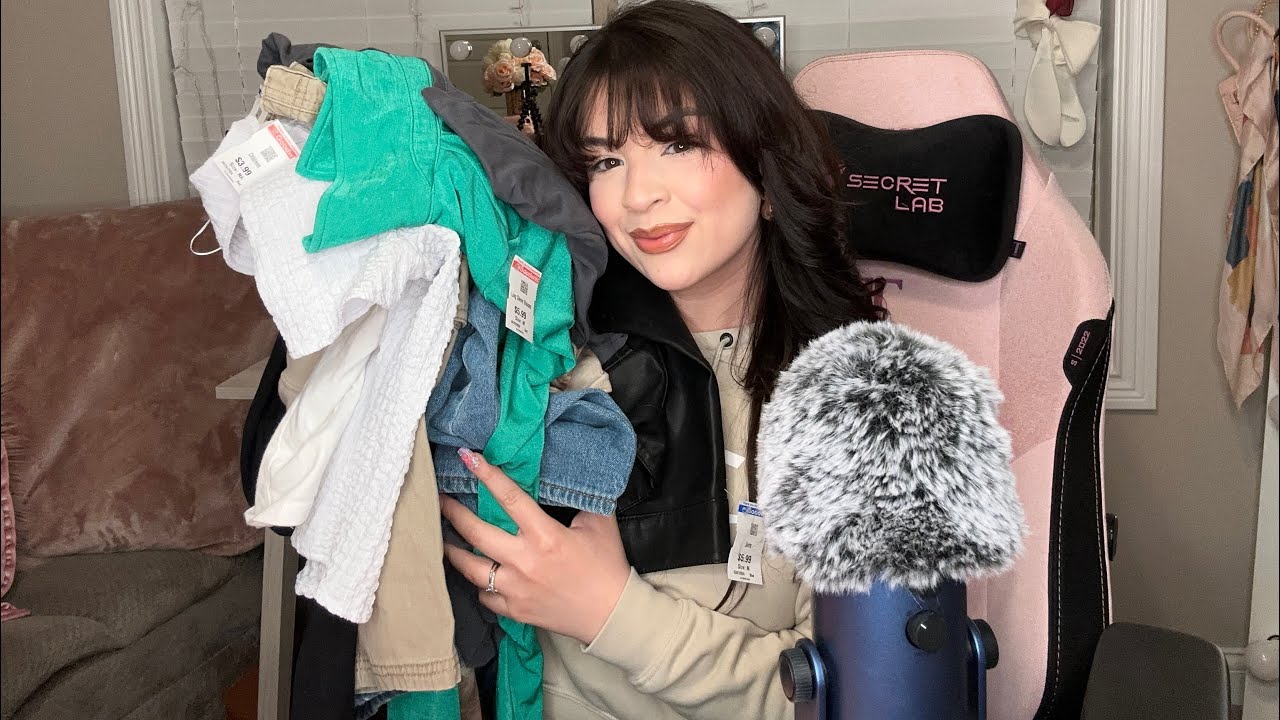 ASMR goodwill haul 🎀