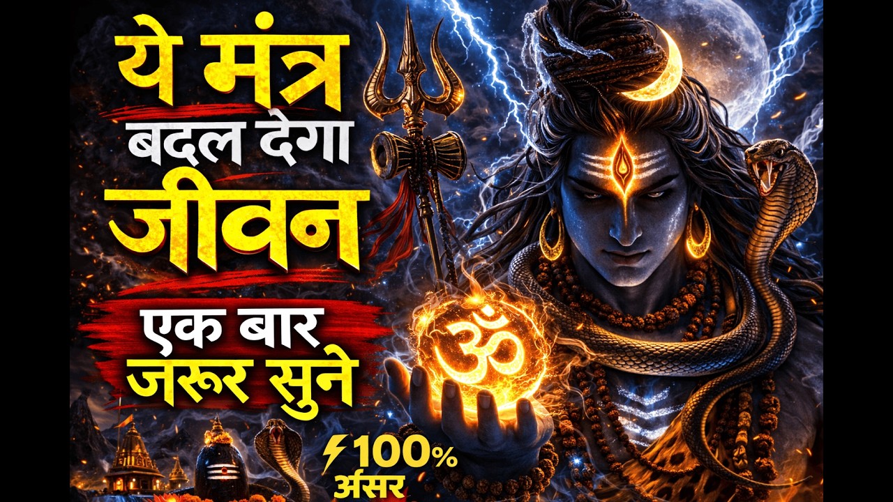 Powerful SHIV GAYATRI Mantra Chanting | for Protection & Inner Peace #shiv #mantra #chanting