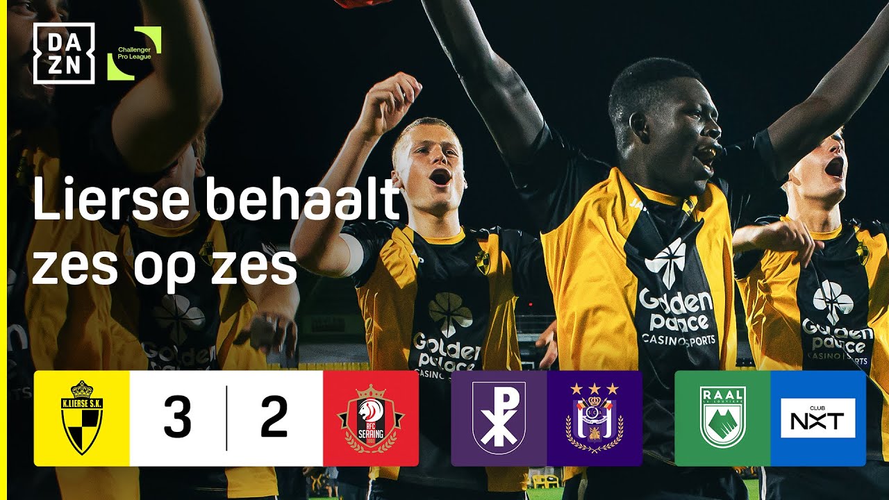 Lierse neemt de kop in de #CPL, Kiki Vanrafelghem verslaat RSCA Futures. 🔝💪 | Hoogtepunten