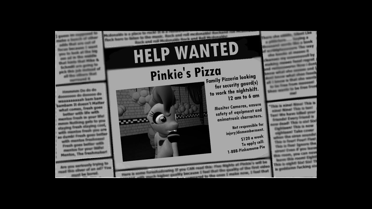 Five Nights at Pinkie's (The Brainless Remake)