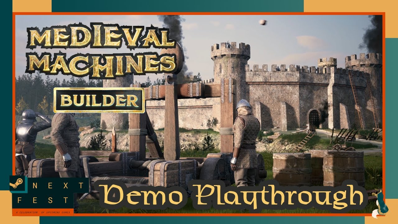 Medieval Machines Builder | Next Fest 2023 Demo Playthrough
