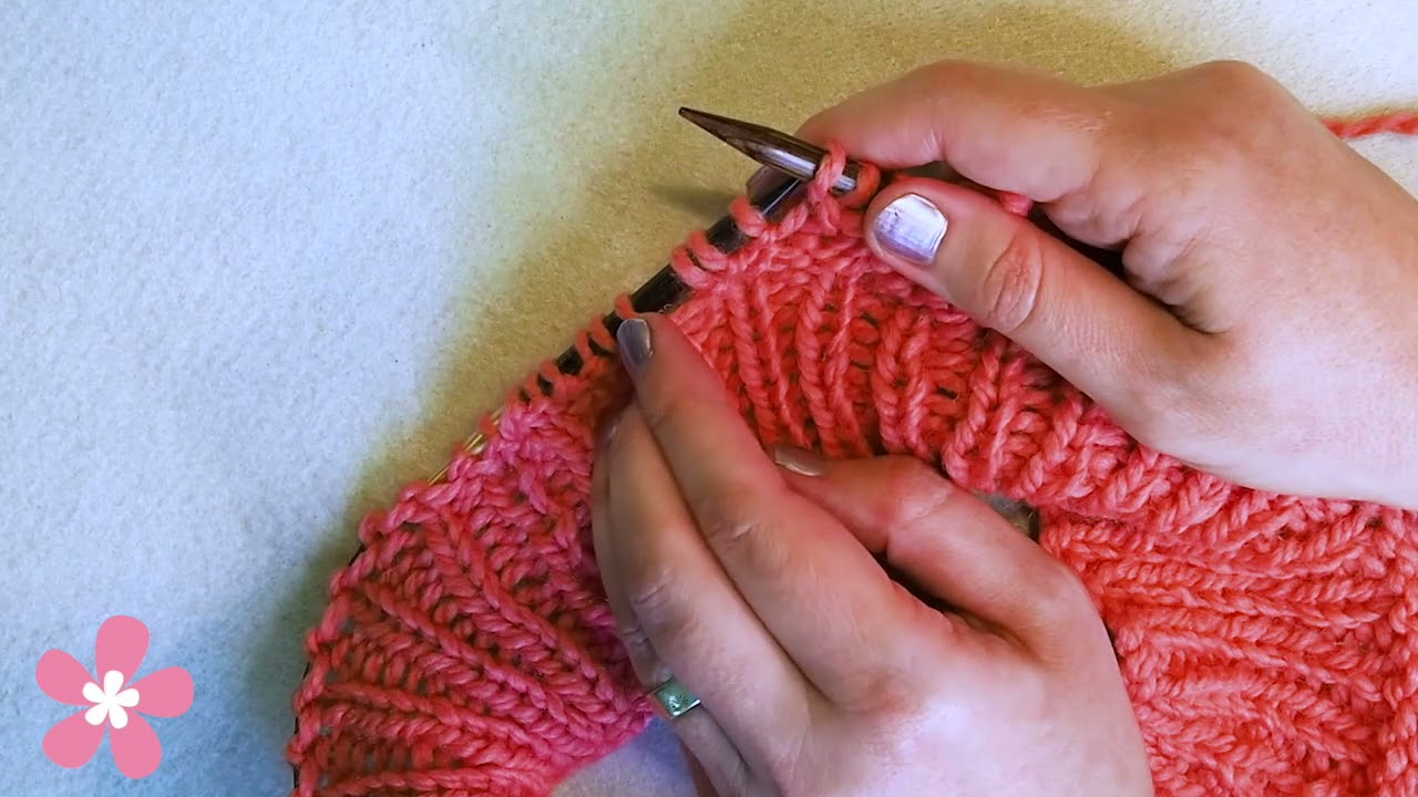 Stylecraft Makealong - wrap and turn technique