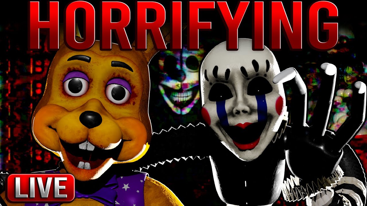 TERRIFYING FNAF Analog Horror... (FNAF VHS Reaction LIVE)